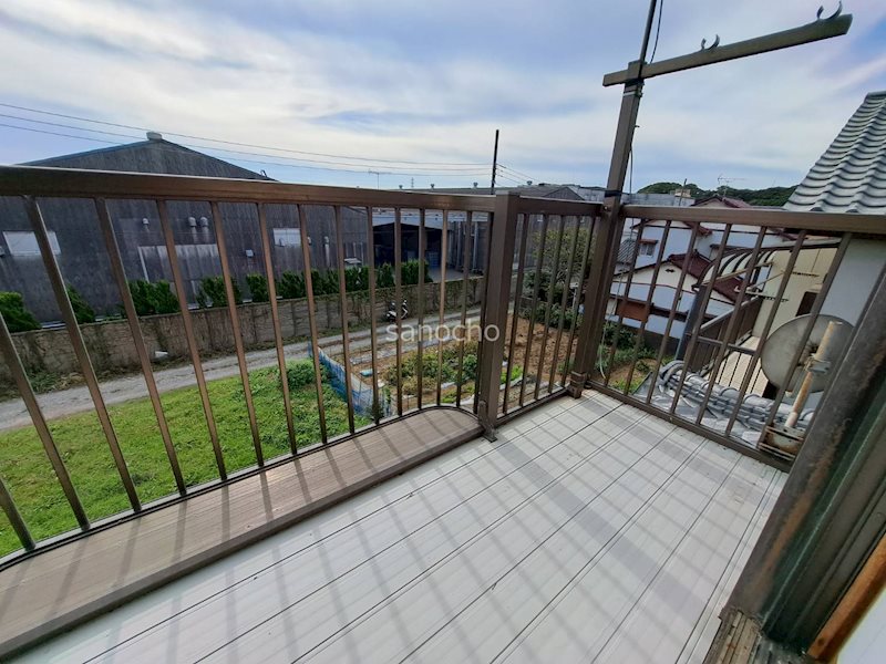 南小川町戸建 ベランダ