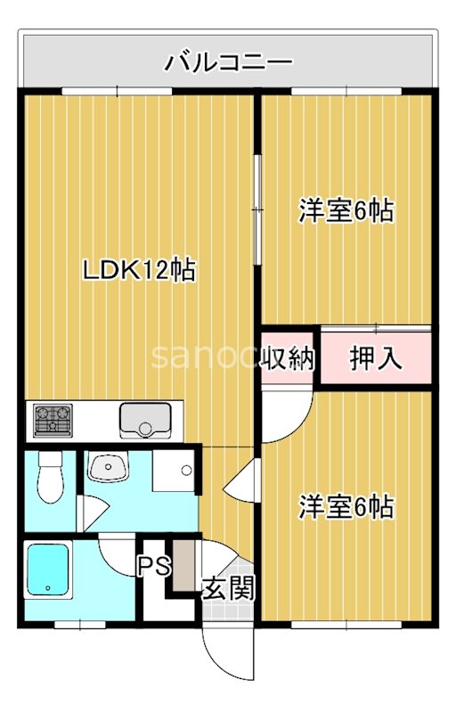サカエマンション 間取り