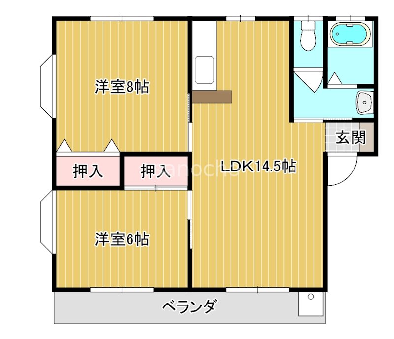 ハイツ小玉台C 間取り