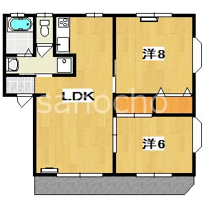 ハイツ小玉台C 間取り
