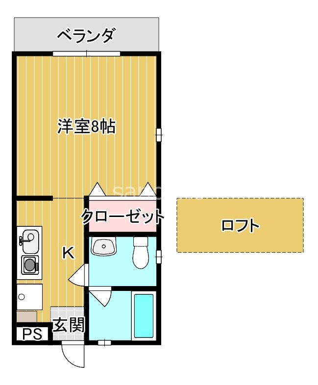 ハイツグランベールＤ 間取り