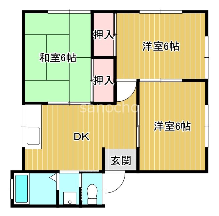 どあい壱番館 間取り