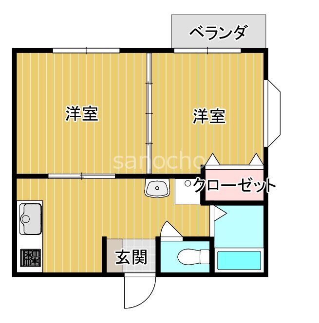 シャトールナガツカ 間取り