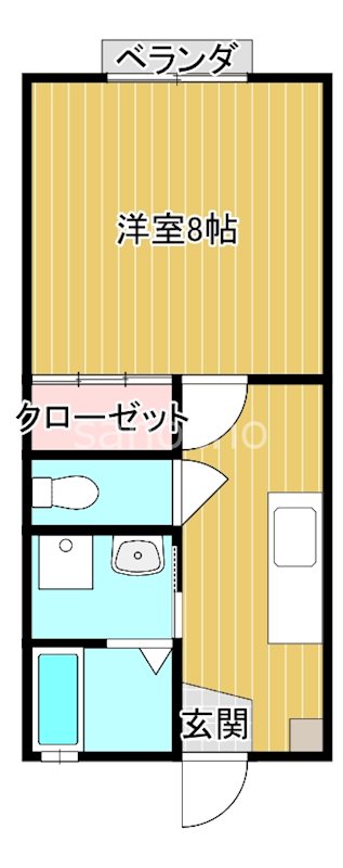 ヴィラ北條 間取り