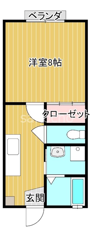 ヴィラ北條 間取り