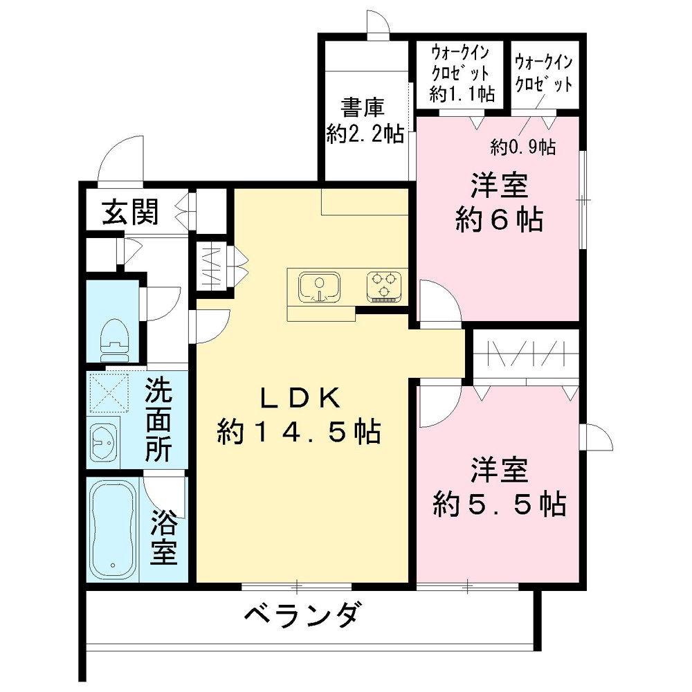 仮）小杉陣屋町２丁目メゾン 間取り