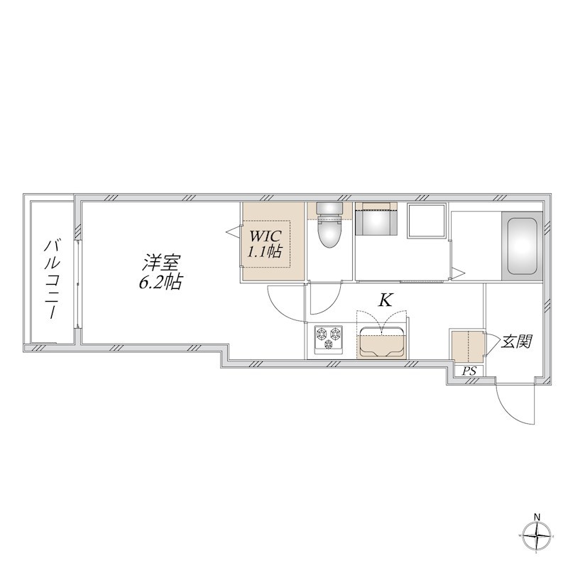 モアノ橘 間取り