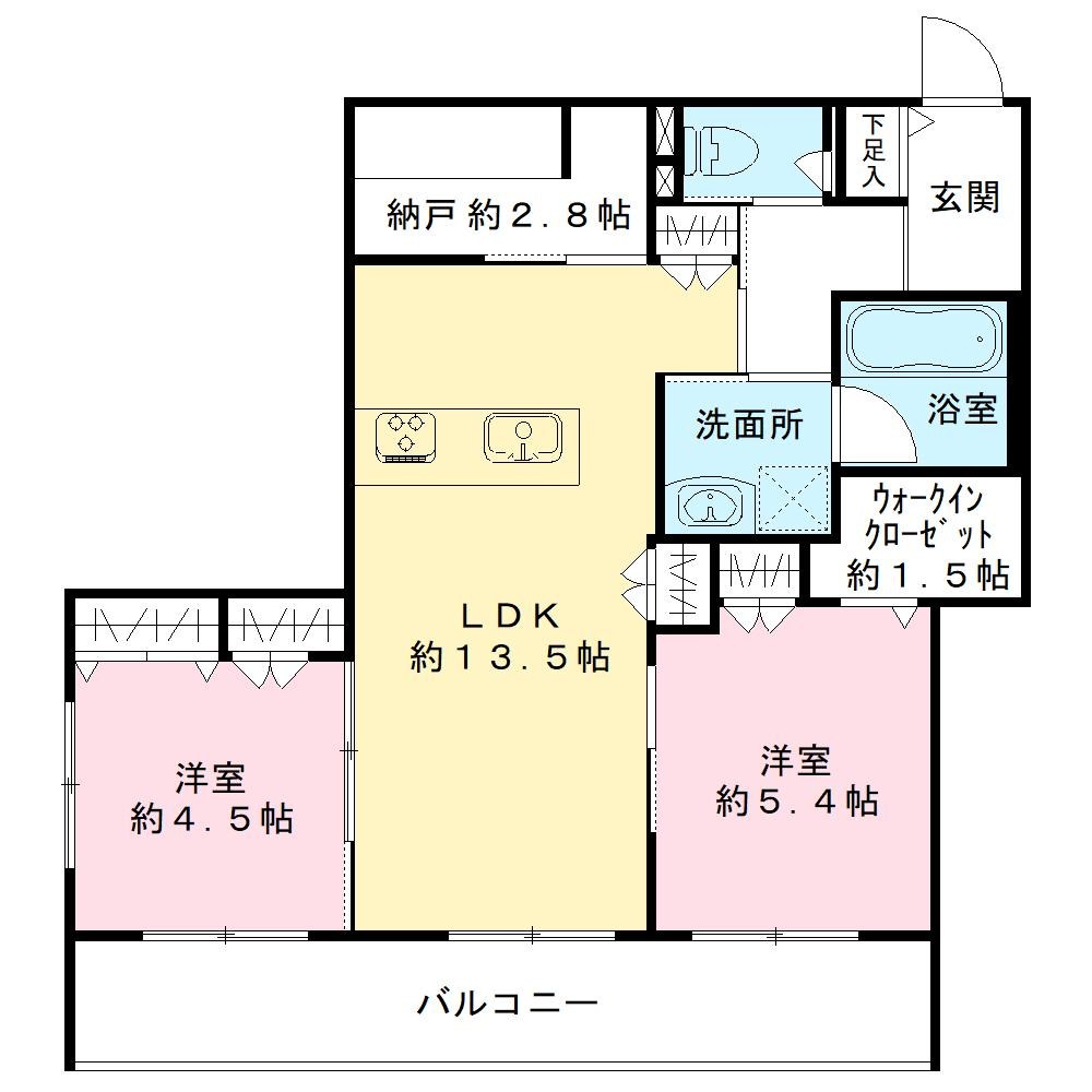 avenir K 間取り