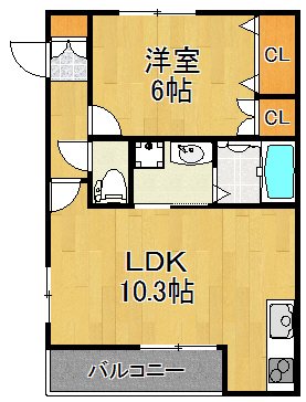 メゾンソレイユ 間取り