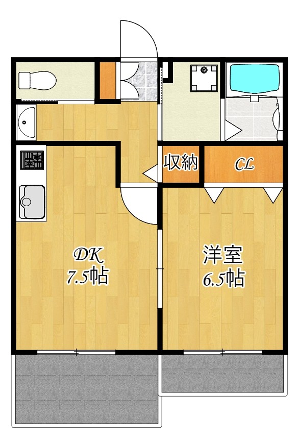ブランシャルマン 間取り