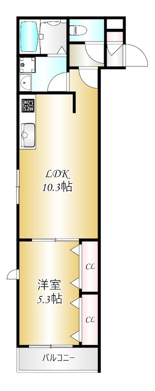 東京都大田区大森本町２丁目25-9 間取り