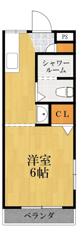 ハイツさいわい 間取り