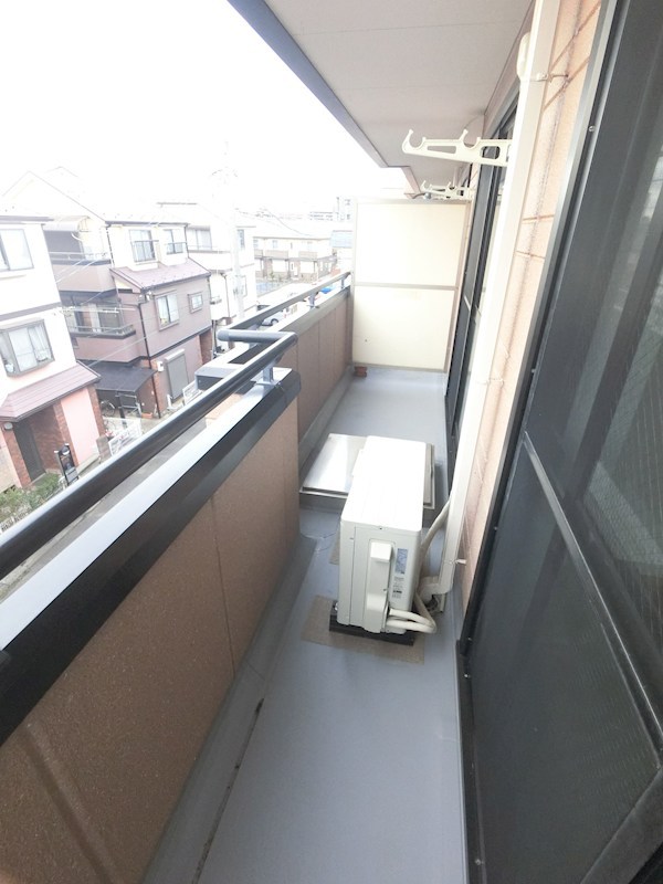 ドミール鹿島 ベランダ