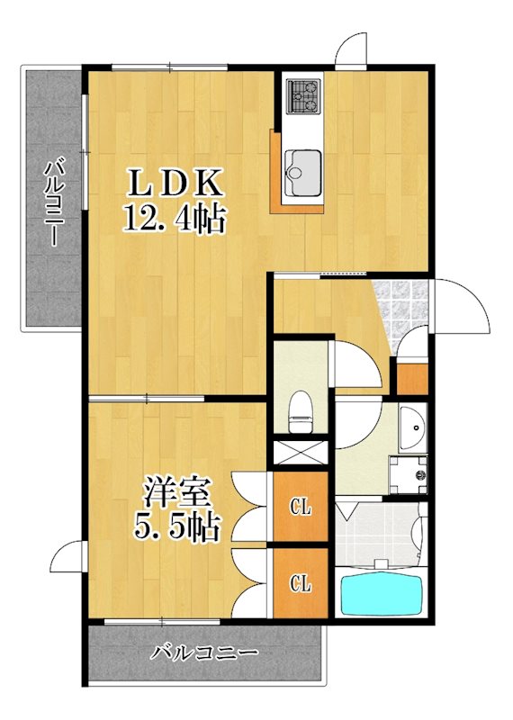 グランシャリオⅡ 間取り