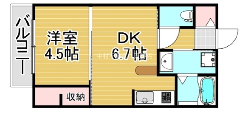 ウィステリア桜坂ヒルズ 間取り