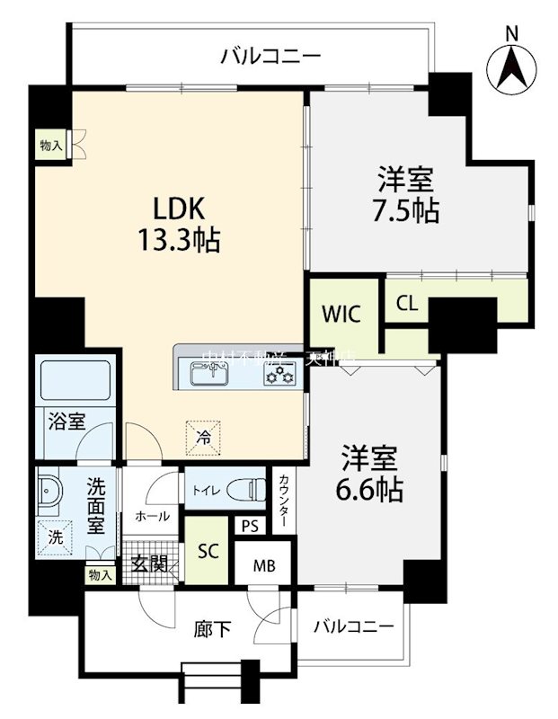 ノア吉塚 間取り