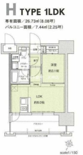 ドゥーエ赤坂 間取り