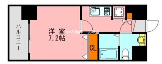 アソシアグロッツォ博多セントラルタワー 間取り