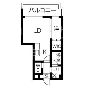 アトリオフラッツ大楠 間取り