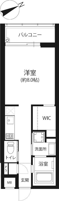 アクシオン大橋ルミナス 間取り