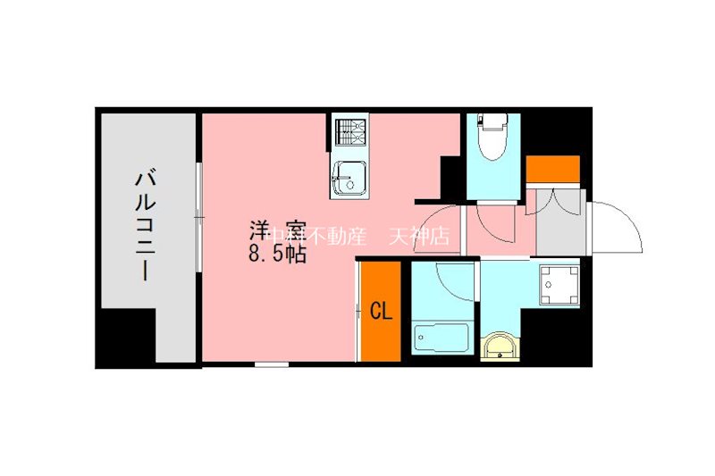 LANDIC PREMIUM HAKATA 間取り