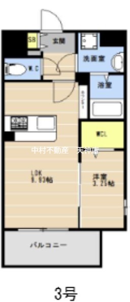 LIBTH天神東Ⅲ 間取り