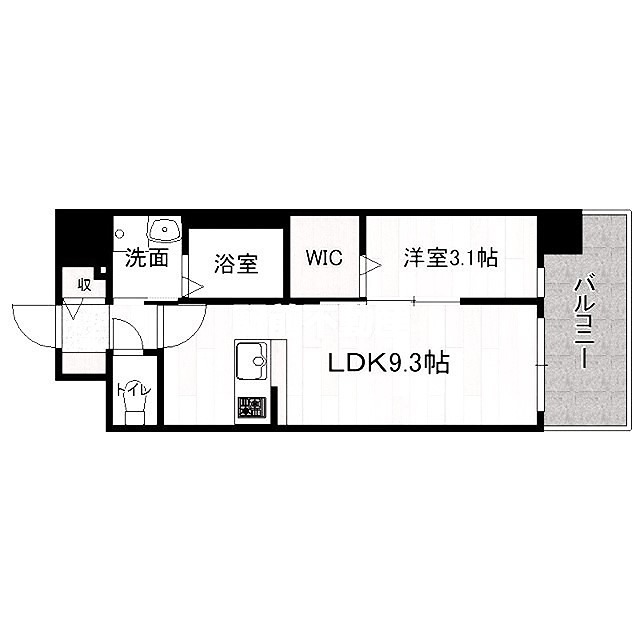 D.Clarest MELDIA 早良街道 間取り