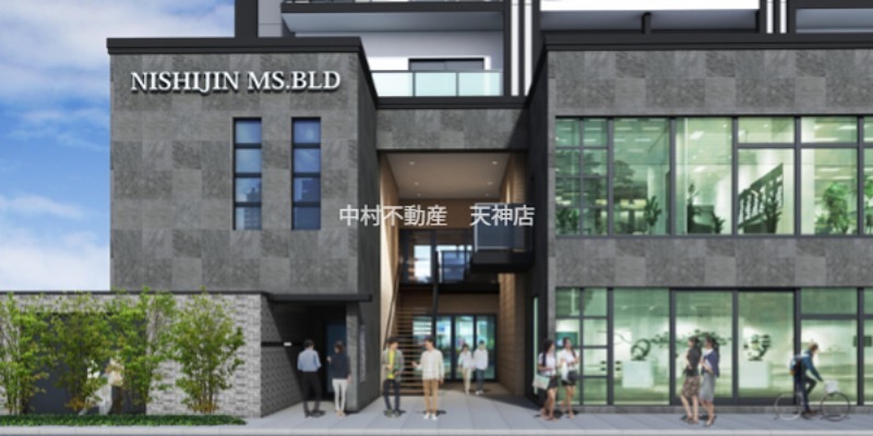 CREST西新 エントランス