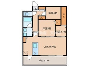 CRESCENT六本松南 間取り