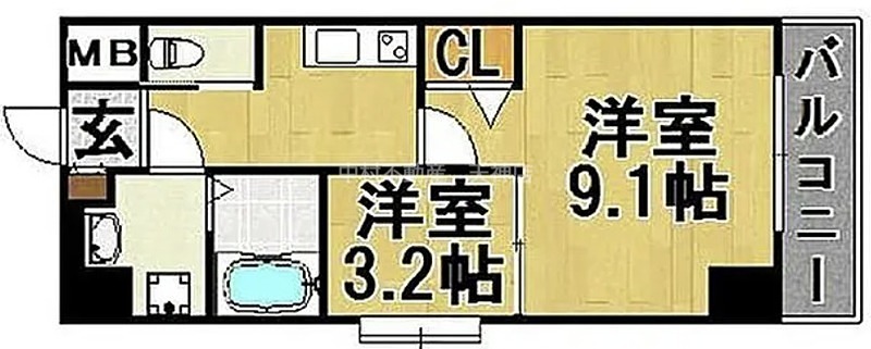ウインステージ平尾 間取り