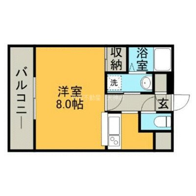 エンクレスト博多駅前Ⅱ 間取り