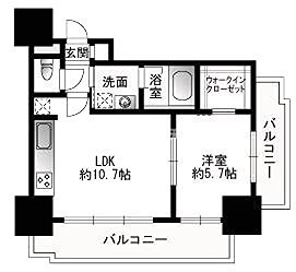 RJRプレシア吉塚駅前 間取り