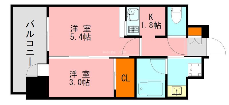 エンクレスト博多駅前ART 間取り
