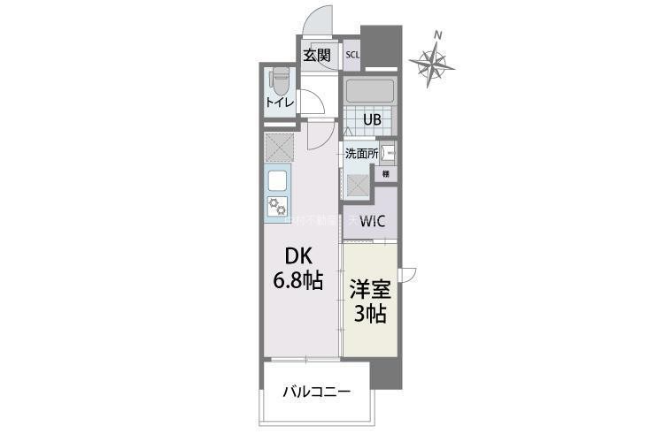 クラス六本松 間取り