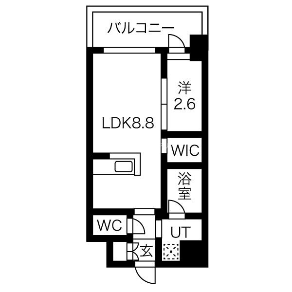 アルティザ博多ベイコート 間取り
