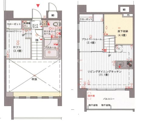 レジデンシャルヒルズインペリアルスイート 間取り