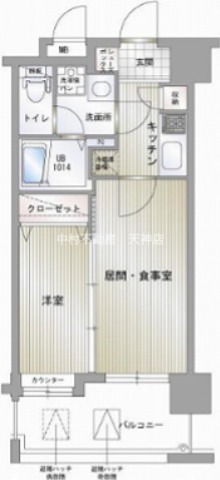 エンクレスト平尾Ⅱ 間取り