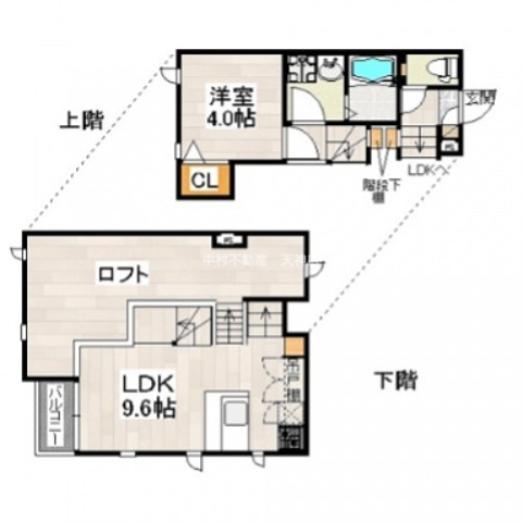 CB香椎レジェール 間取り