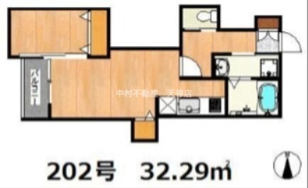 SMILEAX藤崎南 間取り