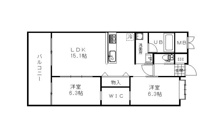 アントレ平尾参道 間取り
