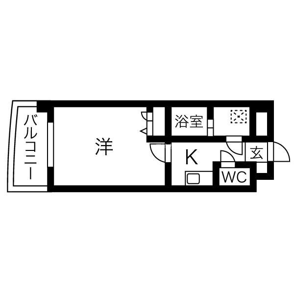 ビエラコート大橋 間取り