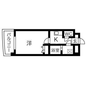 ビエラコート大橋 間取り