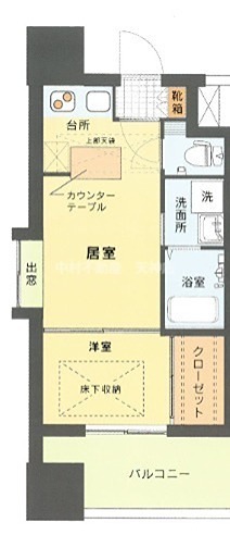 エステート・モア・天神 間取り
