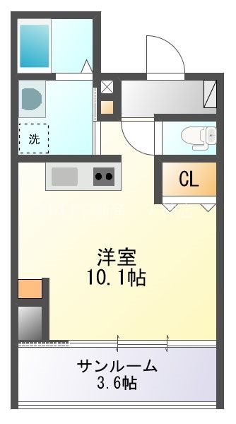 浜男ビル 間取り