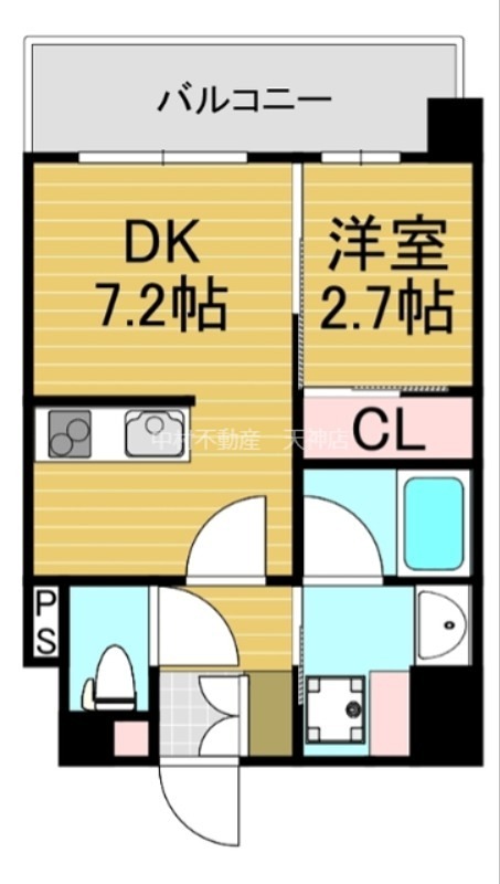 アルティザ大橋駅前 間取り