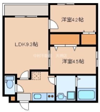 Maison de ROKU(メゾンドロク) 間取り