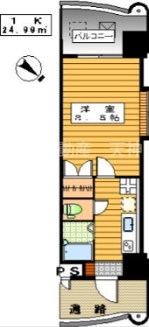 ロイヤル日赤通 間取り