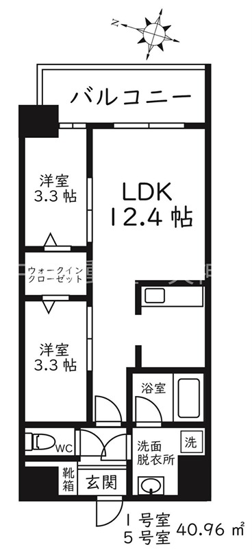MODERN PALAZZO大名 間取り
