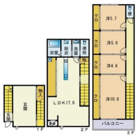 アピラール小笹 間取り