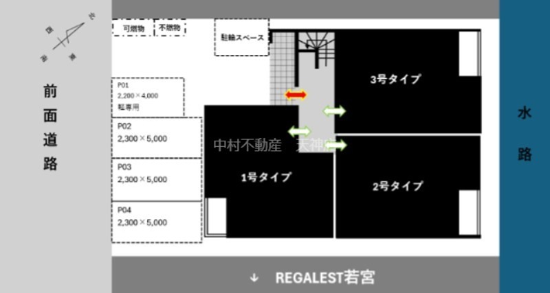 REGALEST Maple千早 間取り